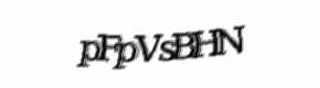 Security check image, please type the characters shown